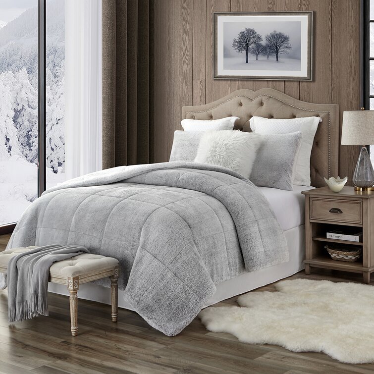 Sherpa comforter full new arrivals